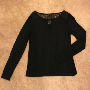 Banana Republic Lace Detail Shirt—EUC